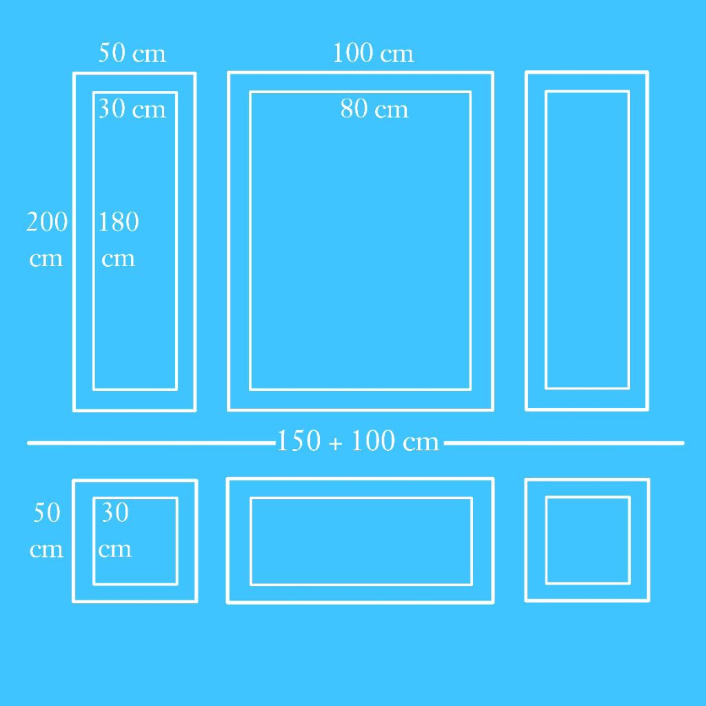 Paket Moulding PVC dinding 3x2,5 double