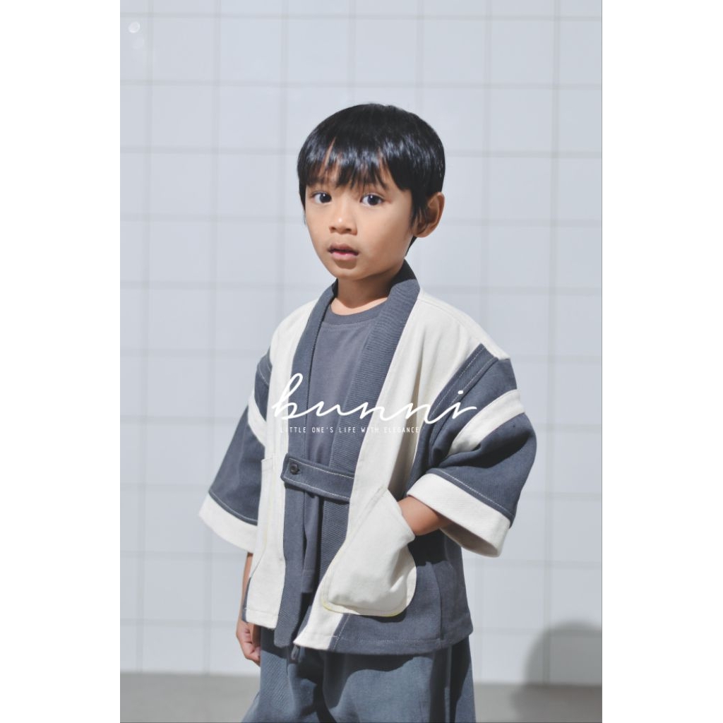 bunni kimono jeans anak/ jeans anak/ outer jeans anak/ outer anak / kimono anak/ pakaian anak