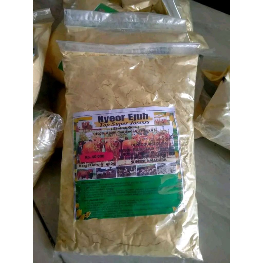 JAMU NYEOR EJUH untuk sapi dan kambing