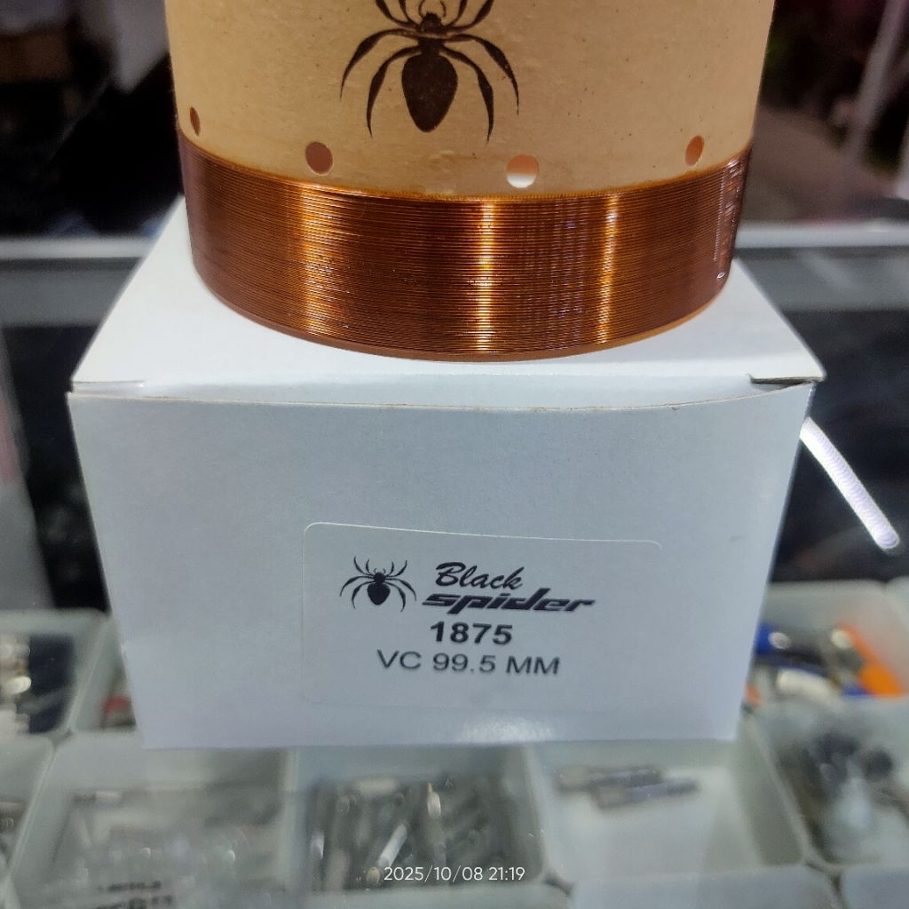 spul speaker 18" black spider 1875 original produk