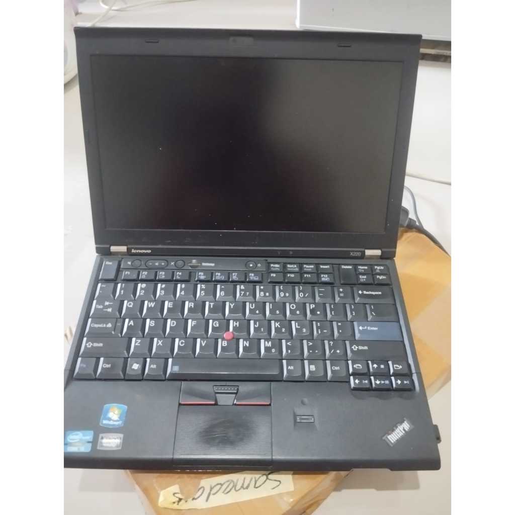 Promo laptop lenovo thinkpad X220 core i5original second bekas notebok murah