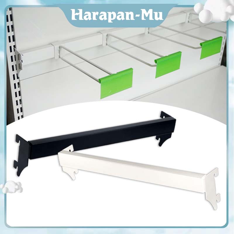 887*15*30mm Rak Gondola Stainless / Tiang Rak Minimarket Adjustable / Aksesoris Rak