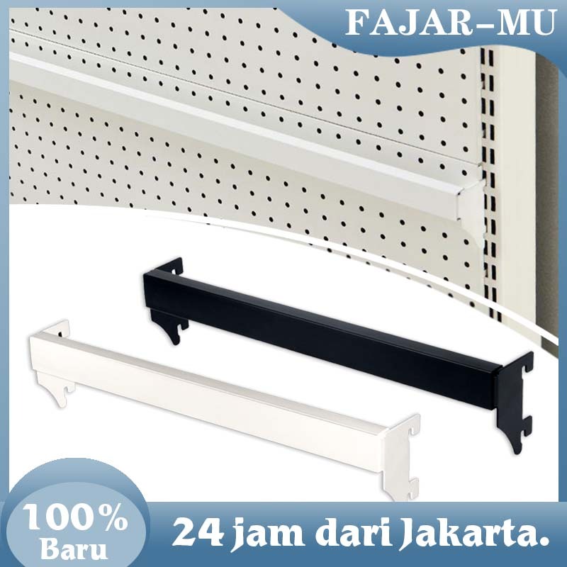 887*15*30mm Tiang Rak Minimarket Adjustable / Aksesoris Rak / Rak Gondola Stainless