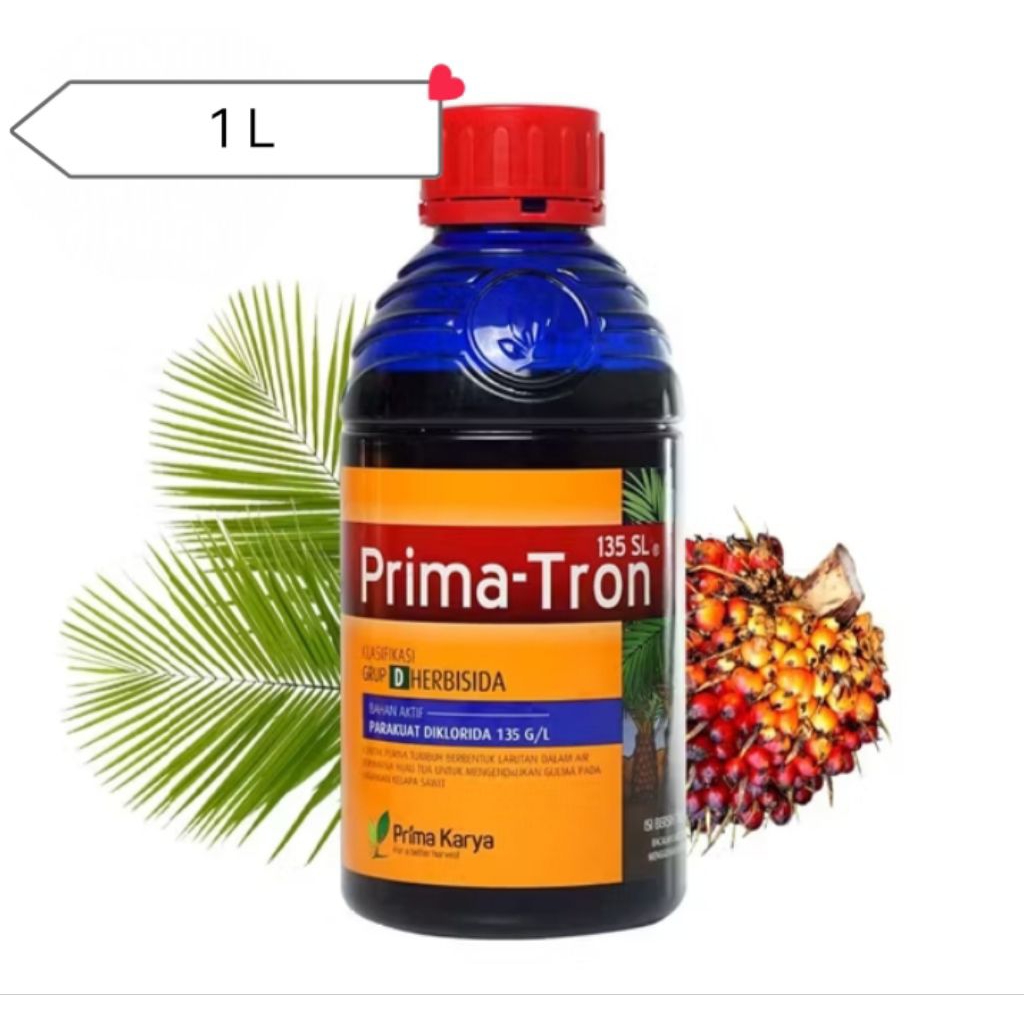 Herbisida PRIMA TRON 135 SL @1LTR RACUN KONTAK RUMPUT