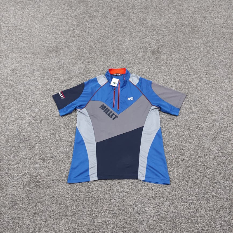 SIZE L Baselayer Kaos Outdoor Gunung Lari Sepeda Olahraga MILLET PRIA