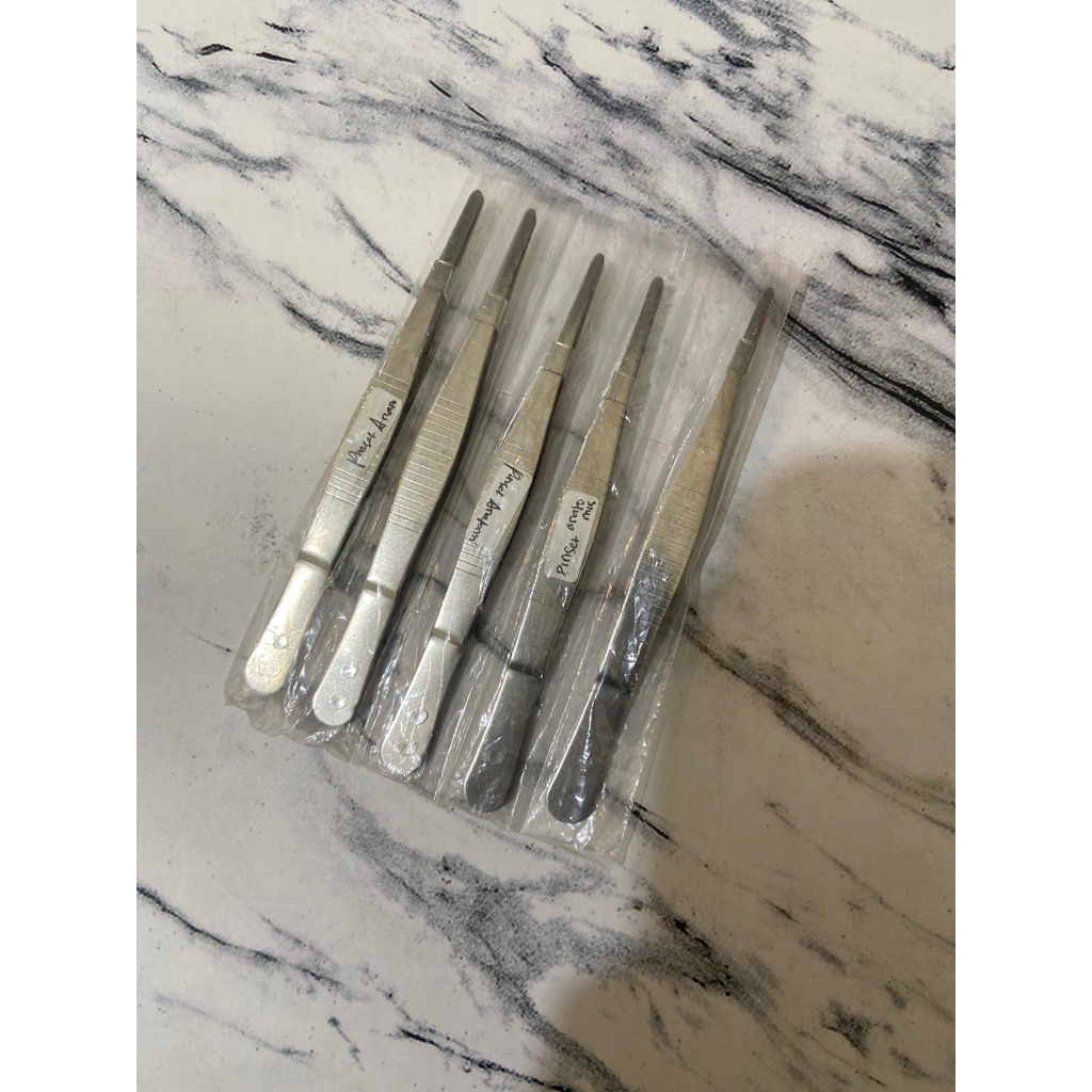 pinset anatomi | anatomical forceps | pinset medis | pinset dokter | pinset stainless | alat bedah m