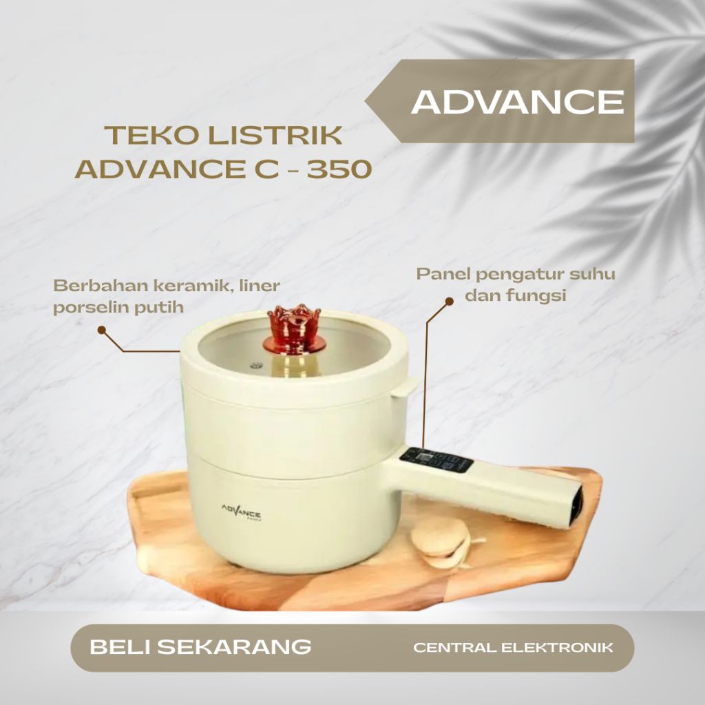 WARMER STEAMER ADVANCE C 350- PANCI LISTRIK SERBAGUNA ADVANCE