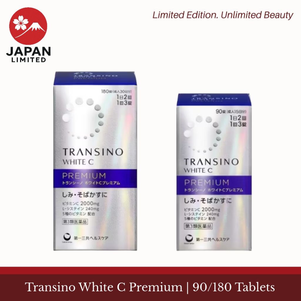 READY STOCK - Transino White C Premium All Variant