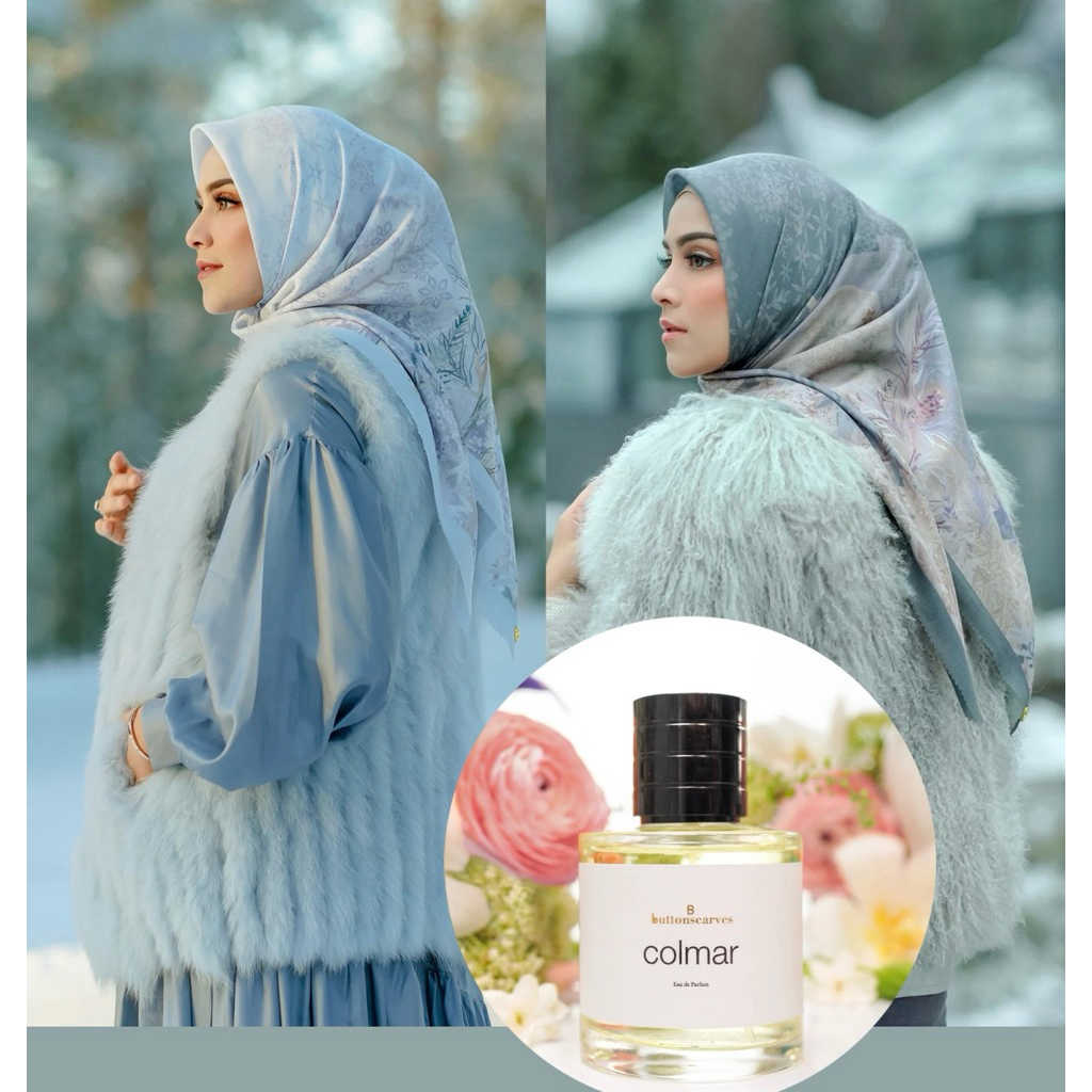 FROZEN DISNEY SERIES BUTTONSCARVES ICE WATER QUARRY AQUAMARINE PARFUM BS