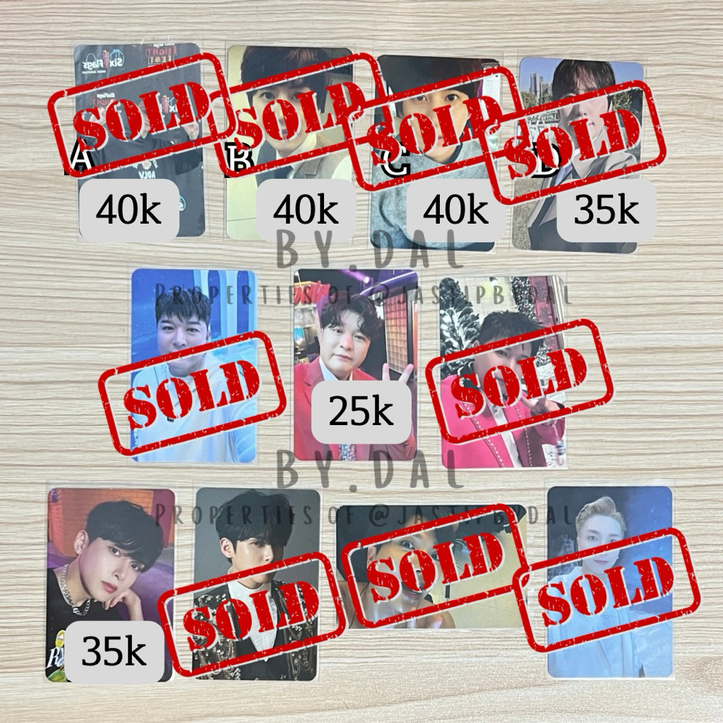 OFFICIAL SUPER JUNIOR PHOTOCARD HYUKJAE KYUHYUN SHINDONG LEETEUK RYEOWOOK YESUNG SIWON DONGHAE HEECH