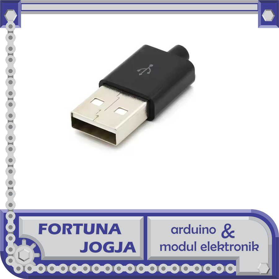 Jack USB Male 4 pin 2.0 USB
