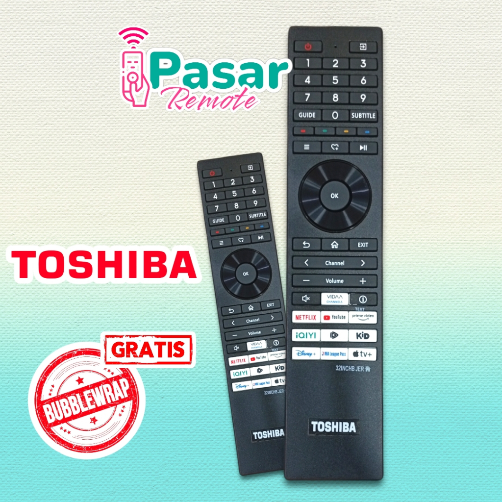 REMOTE TV TOSHIBA SMART ANDROID