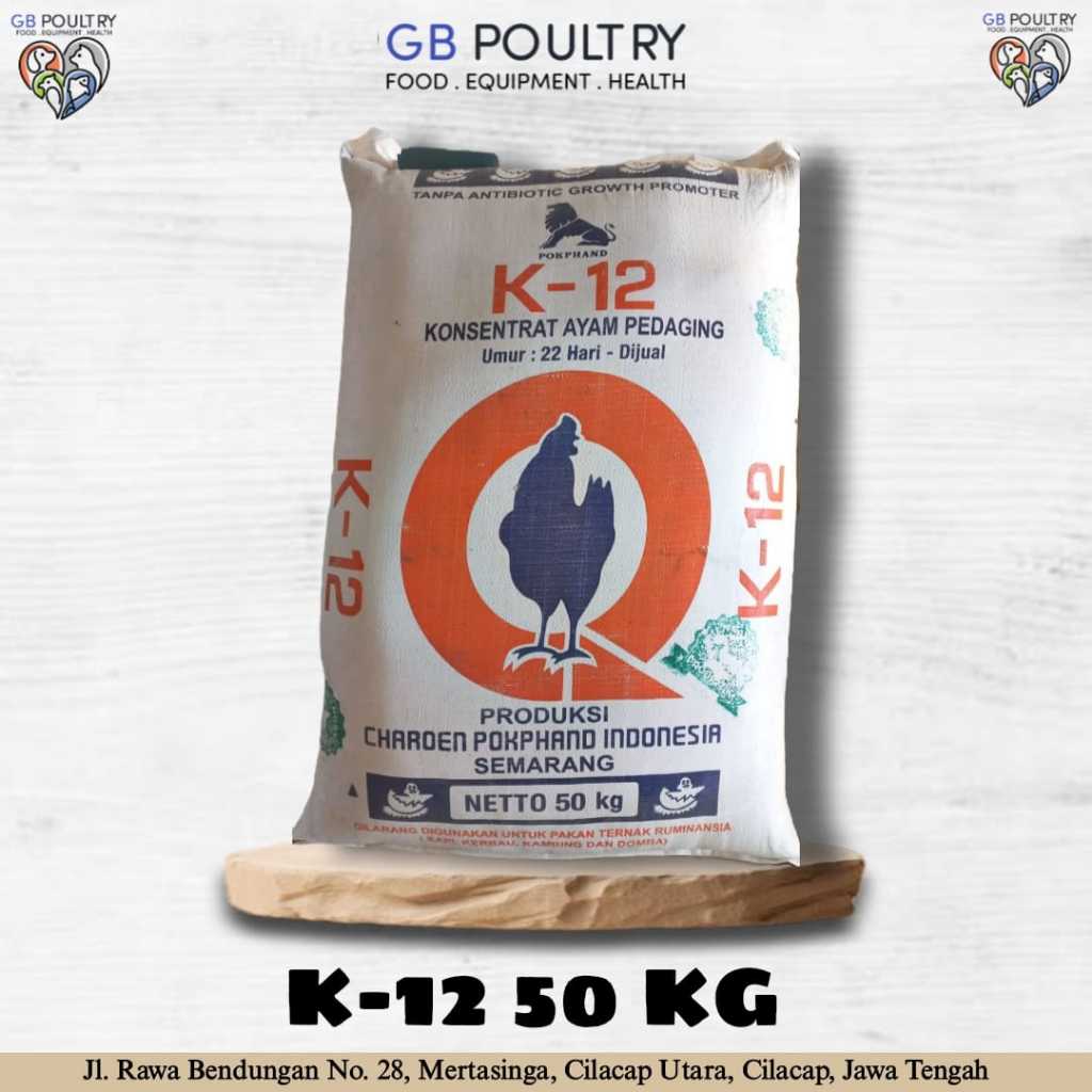 K12 Konsentrat ayam pedaging 1 zak 50 kg