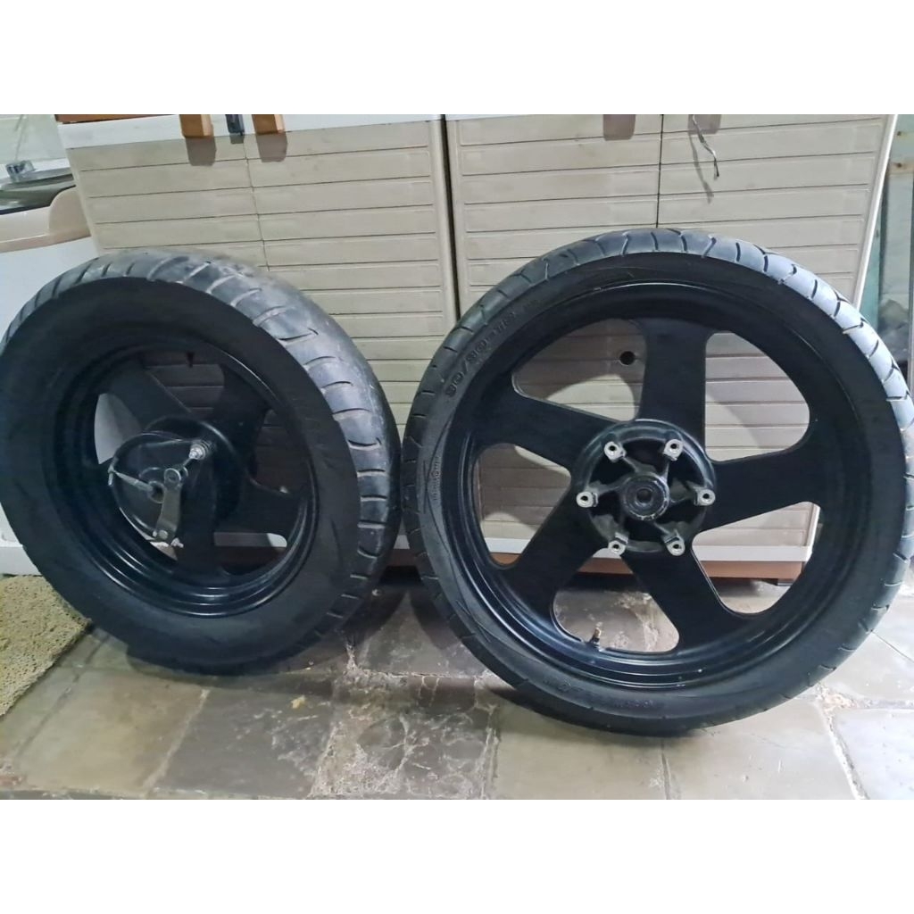 Velg Benelli beneli Benelly pe patagonian eagle 250 cc 250cc pelek racing palang original ori copota