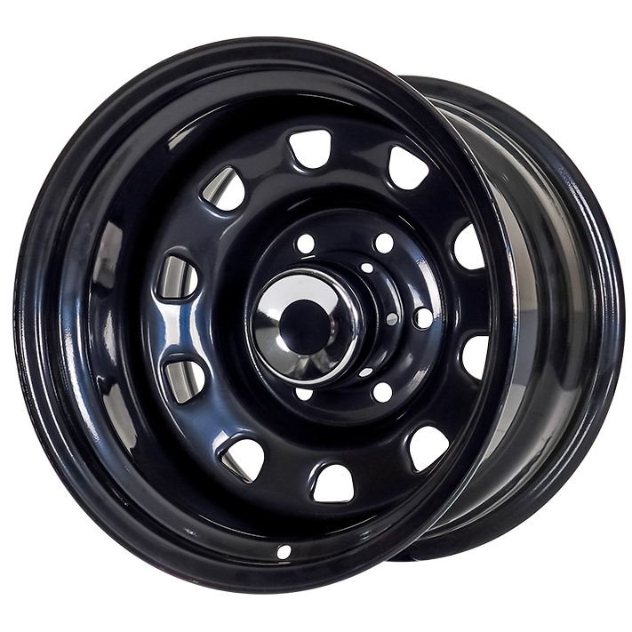 Velg kaleng merk hsr R15 model daytona velg besi mobil Chevrolet ( Colorado, Trailblazer )( Everest 