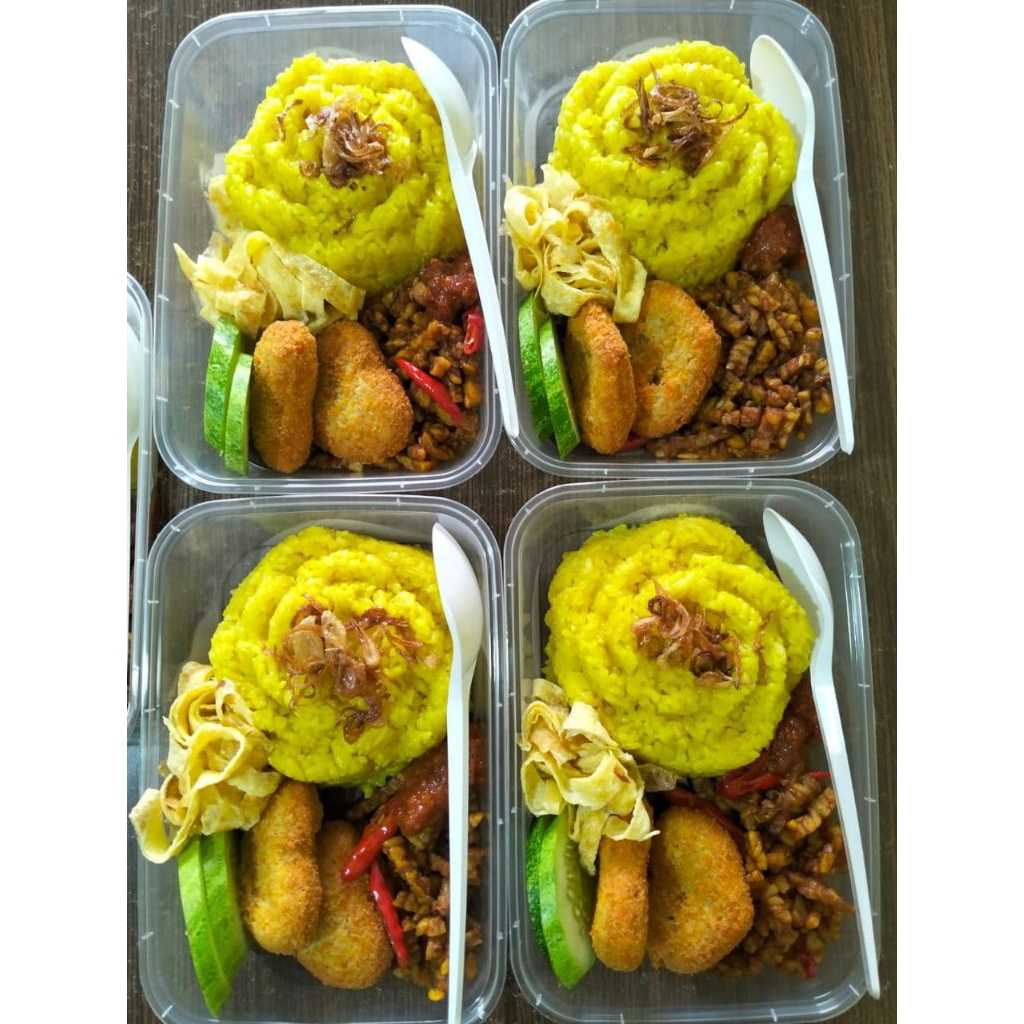 Jual Nasi kuning Thinwall/Nasi kuning murah/Nasi kuning murah