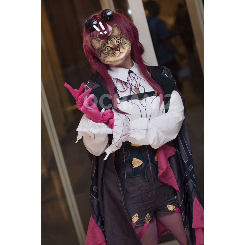 Kafka Honkai Star Rail Cosplay Costume and Wig Second