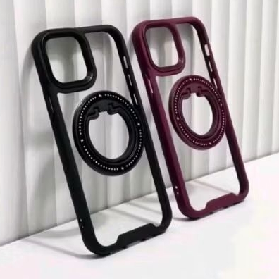 CASE IPHONE 17 Pro | 17 PROMAX ROTARY 360 DERAJAT MAGSAFE STANDING - 17 / 17 AIR