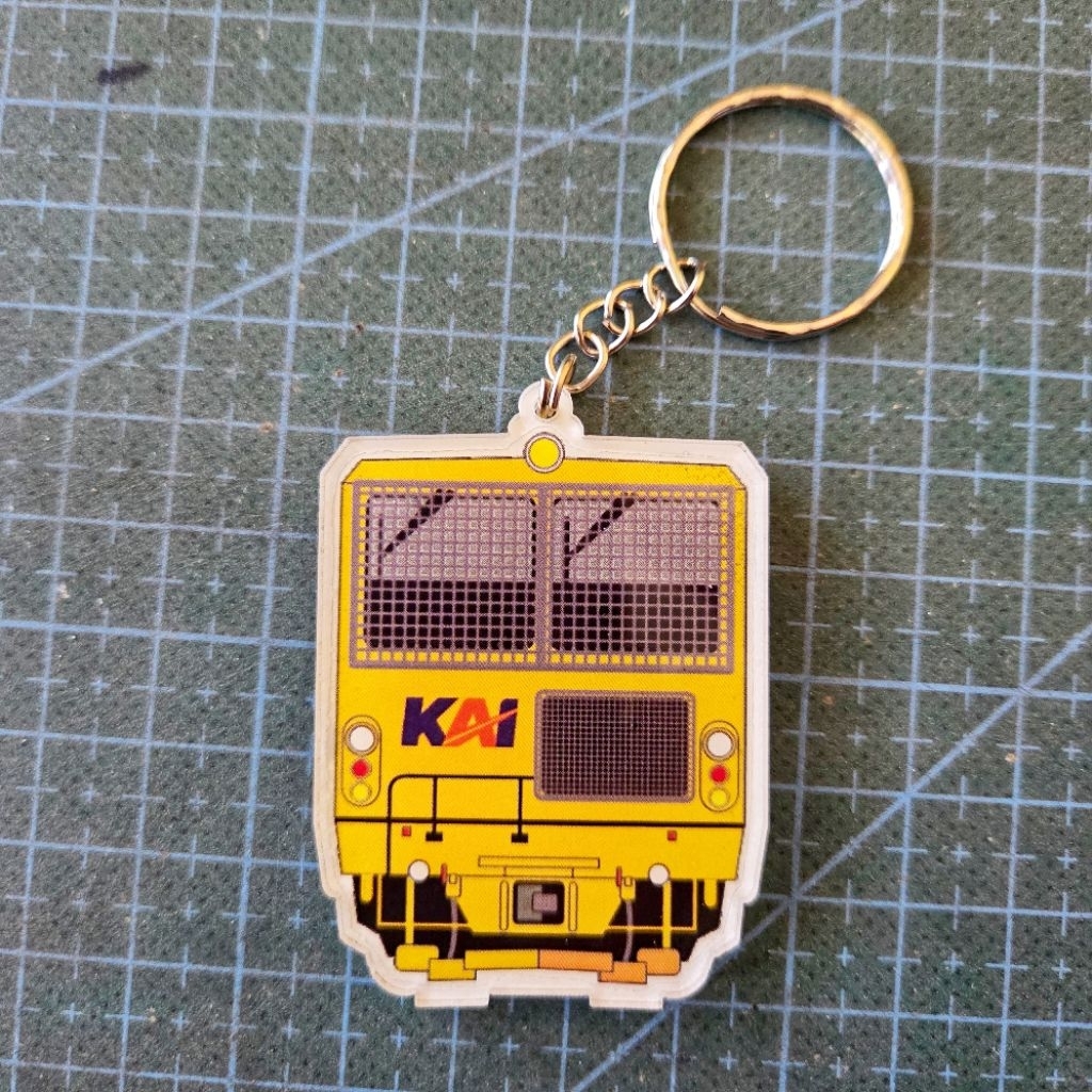 gantungan kunci akrilik Kereta MTT Plasser and Theuerer