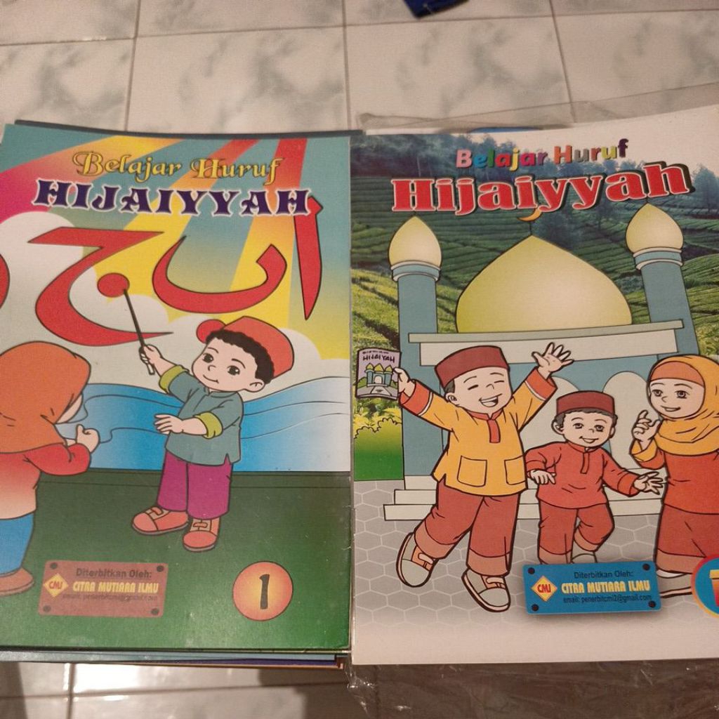 Buku Hijaiyah Belajar menulis Hijaiyah TK RA