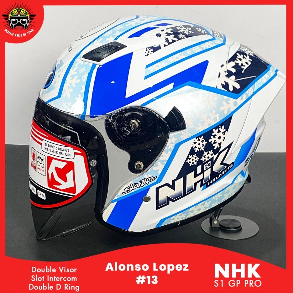 NHK S1 GP Pro Alonso GP Editon - Helm NHK Original