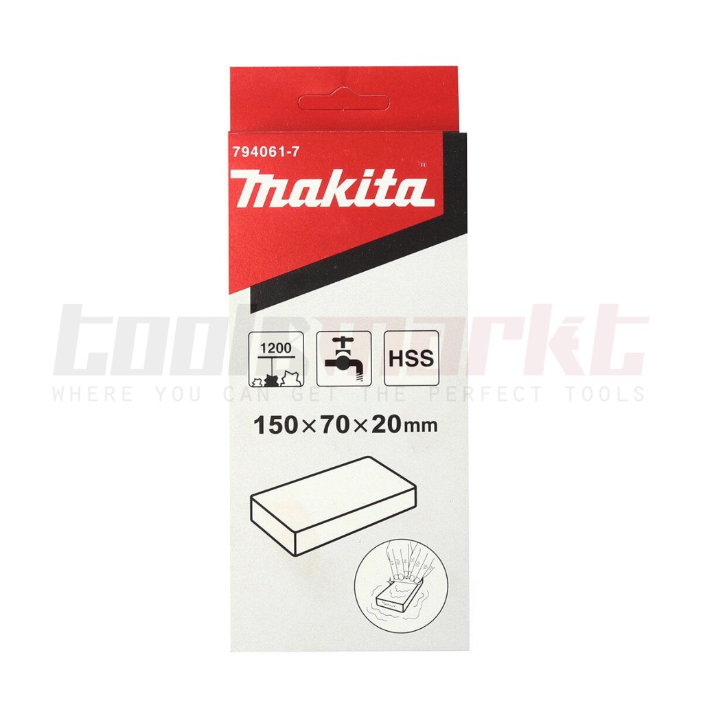 Makita Batu Asah Mata Pisau Mesin Serut Ketam 150mm Dressing Stone Grade 1200 Planer Blade 794061-7