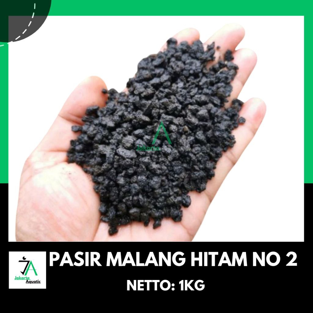 pasir malang hitam aquascape no 2 / pasir malangaquarium no 2 / pasir malang hitam no 2 / pasir mala