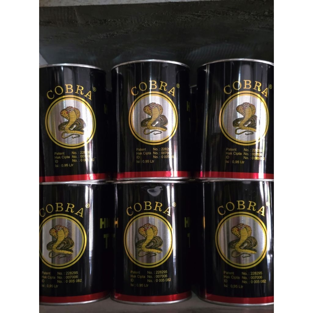 TINER COBRA HITAM, THINNER COBRA 0,95 Ltr