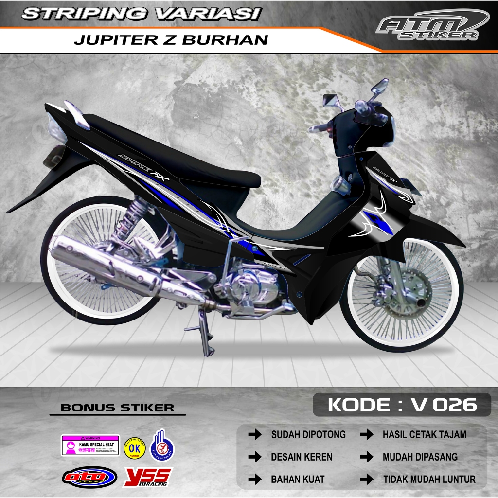 Striping spark rx yamaha jupiter z burhan
