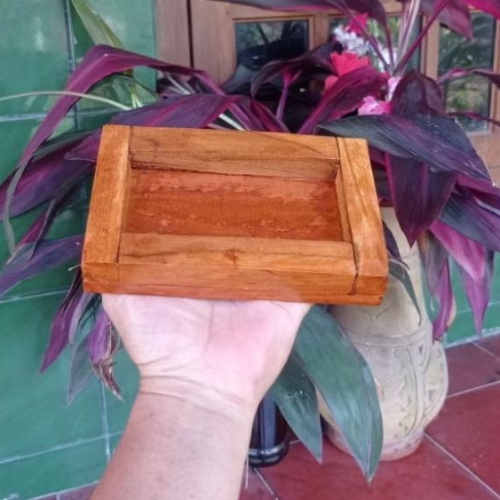 ASBAK KAYU JATI - ASBAK KAYU - ASBAK ROKOK - ASBAK KOLEKSI