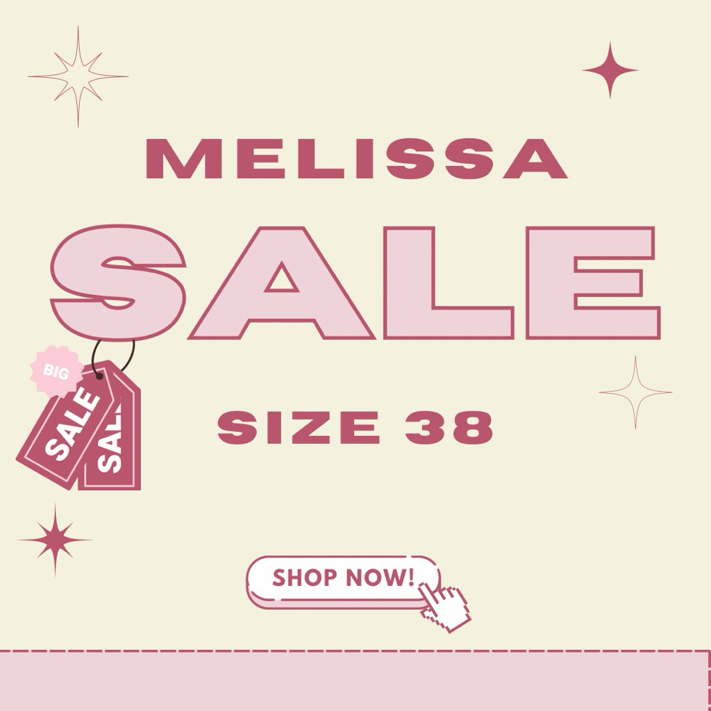 SALE MELISSA ORIGINAL SIZE 38