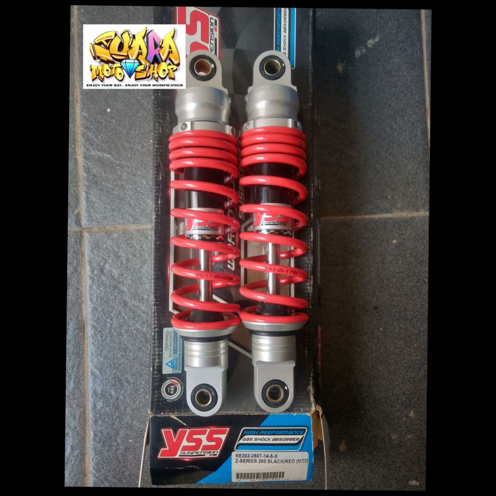SHOCKBREAKER SHOCK YSS Z-SERIES 280MM 320MM JUPITER Z - FIZ R SUPRA125 - RX KING