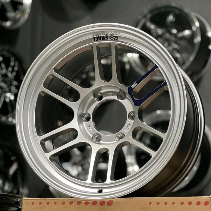 VELG RACING ENKEI RPT RING 18 FLOW FORMING R18 PCD 6X139,7 hyper silver fortuner pajero everest