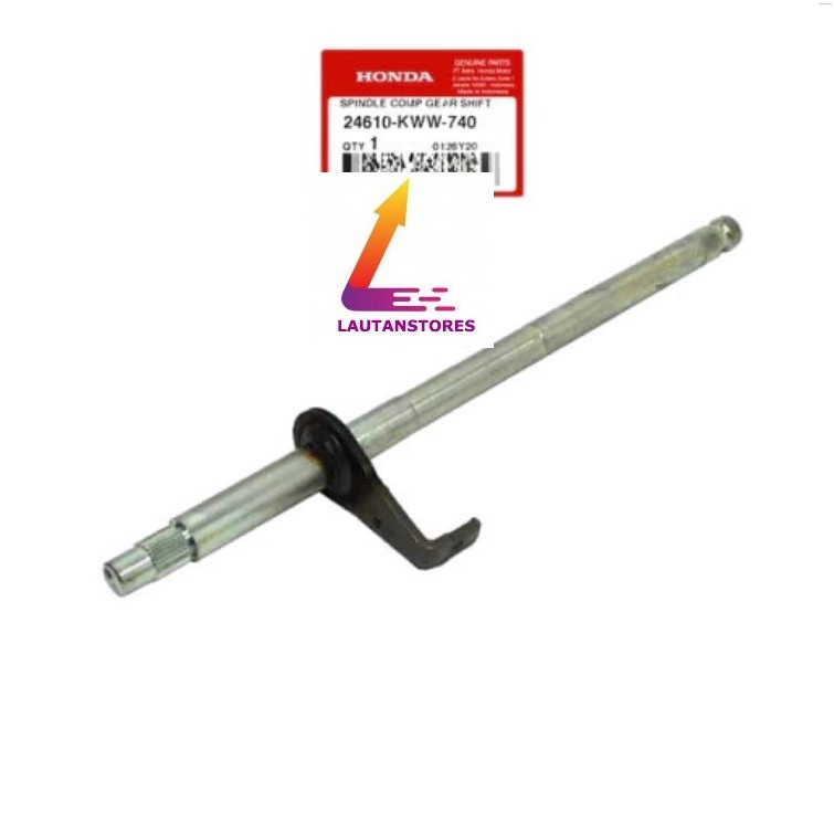 24610-KWW-740 AS OPERAN GIGI PERSENELING BLADE KARBU REVO 110 ABSOLUT FI