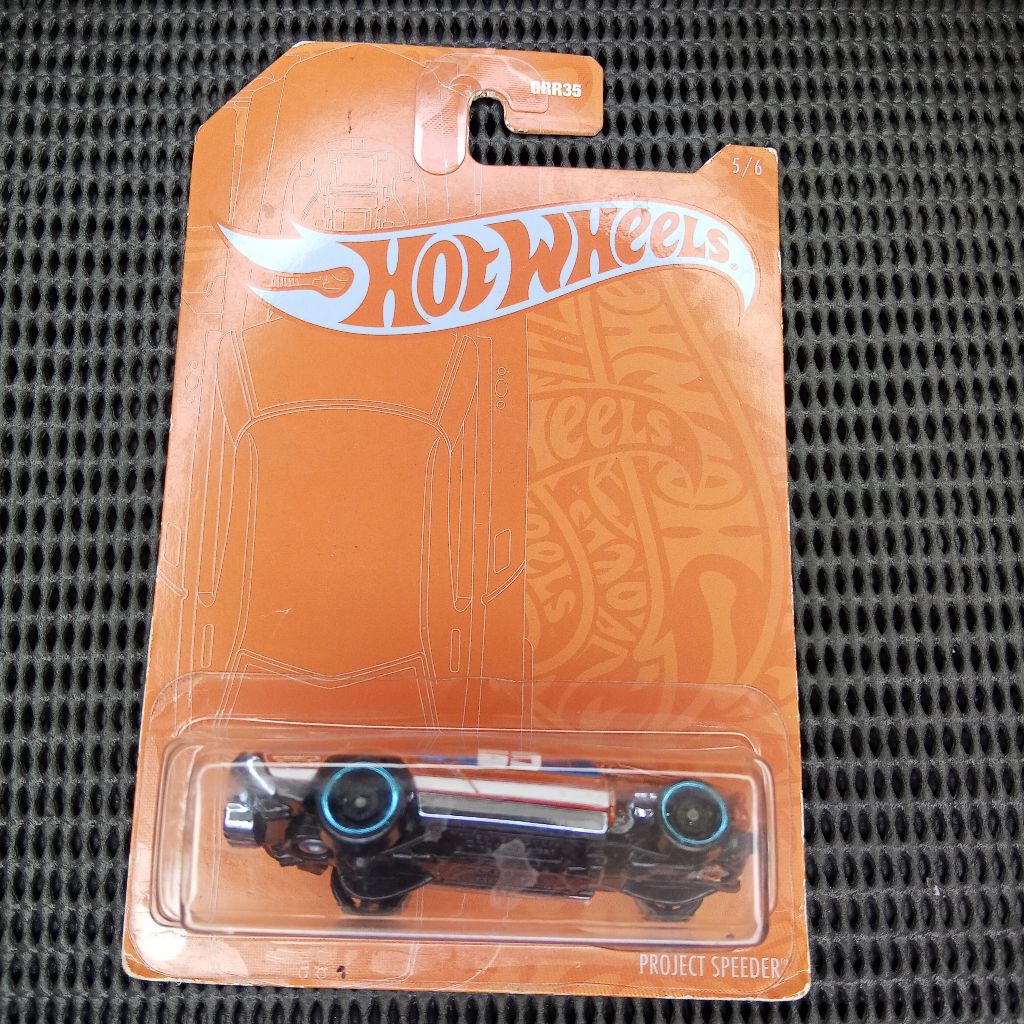 HOT WHEELS MURAH PROJECT SPEEDER ORANYE CARD ORANYE