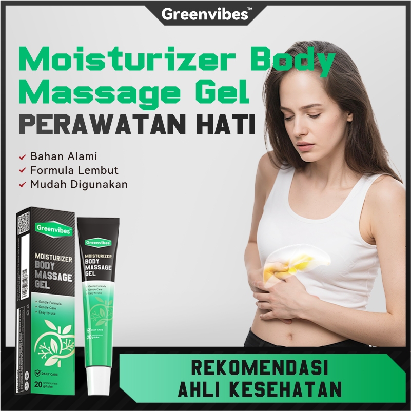 Greenvibes Gel Perawatan Herbal untuk Menjaga Kebugaran & Keseimbangan Tubuh