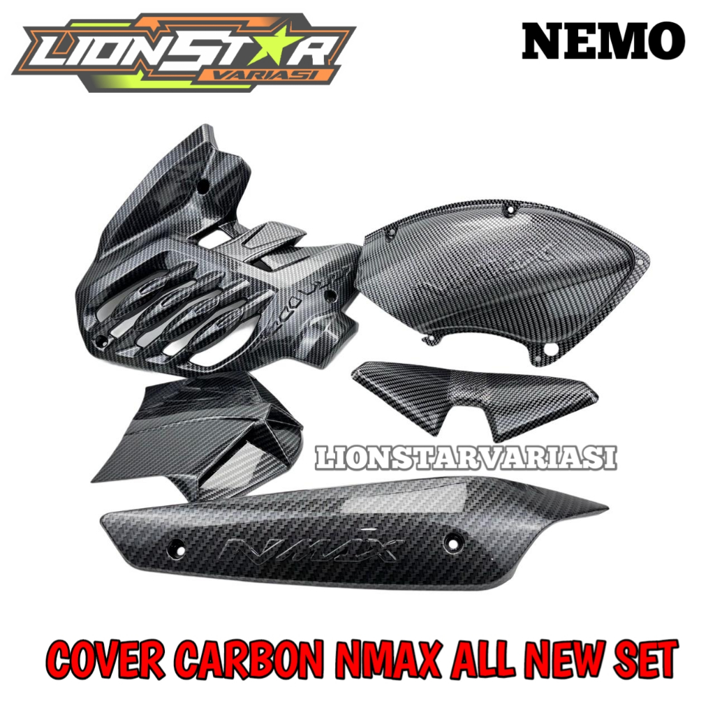 YAMAHA NMAX COVER BODY FULL SET CARBON BODY MOTOR NMAX OLD YAMAHA