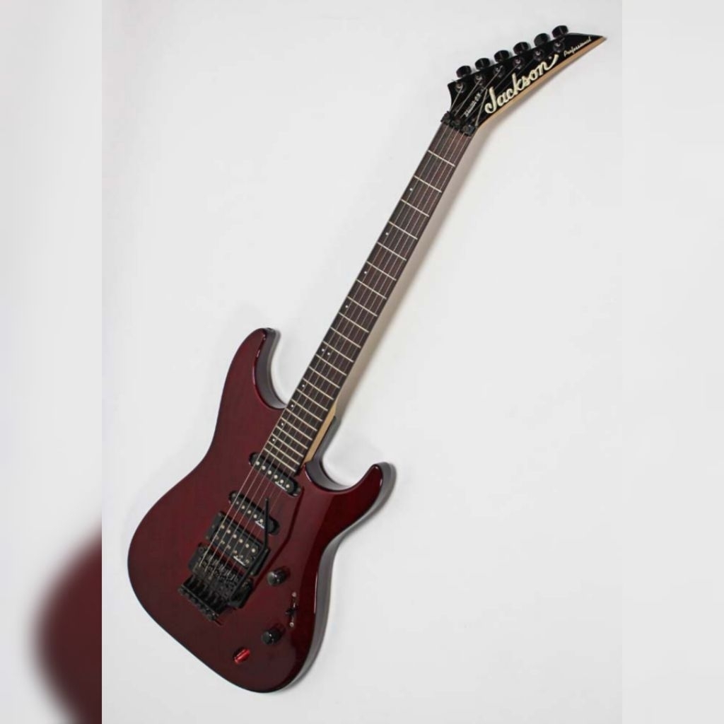GITAR ELEKTRIK JACKSON STEALTH EX JAPAN DEEP METALIC RED - 100% ORIGINAL