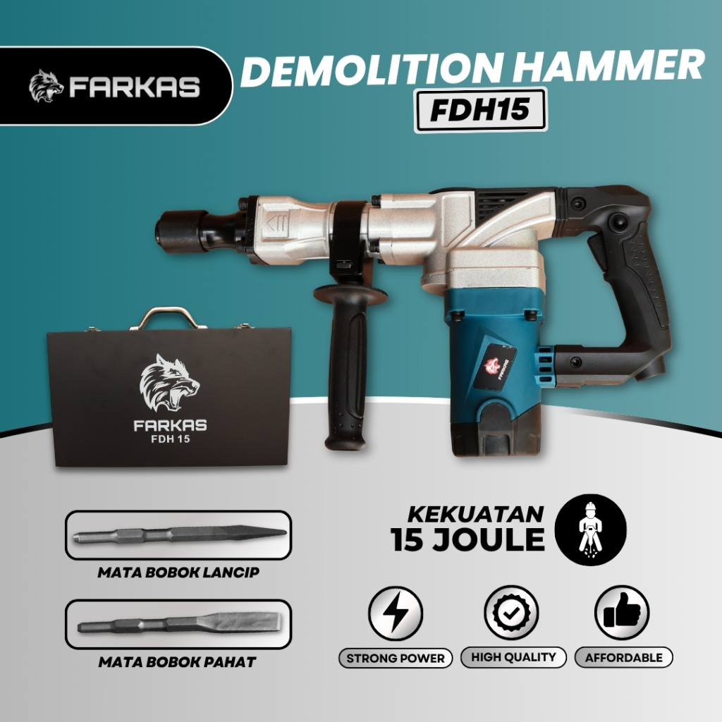 FX15 J FARKAS DEMOLITON HAMMER / JACK HAMMER / MESIN BOBOK DINDING
