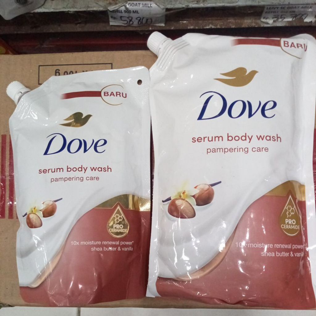 dove sabun cair pampering care 400/800ml