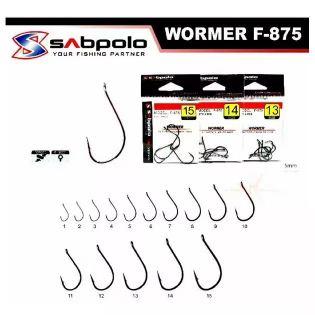 KAIL SABPOLO WORMER F-875 TIPIS TAJAM