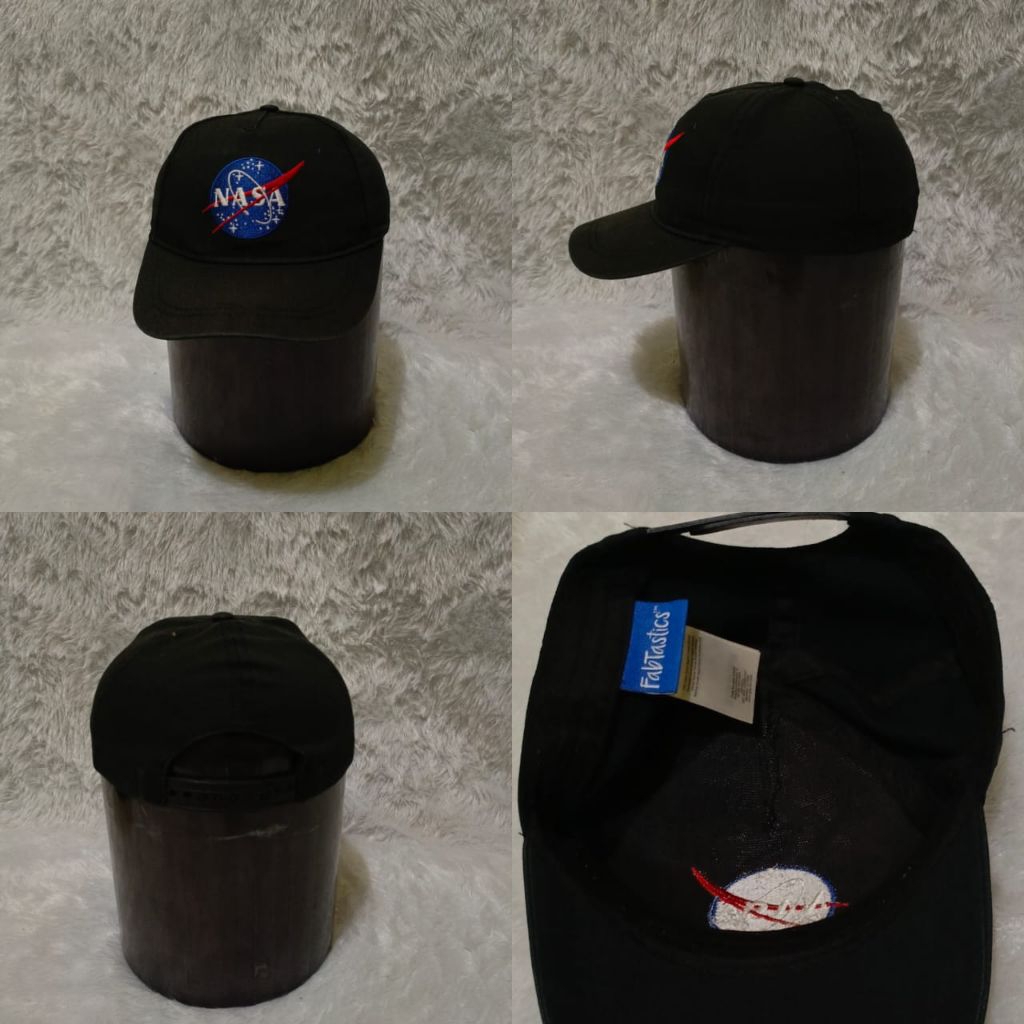 Topi Brand Second Unisex Fantastic Nasa (Visor Pendek)