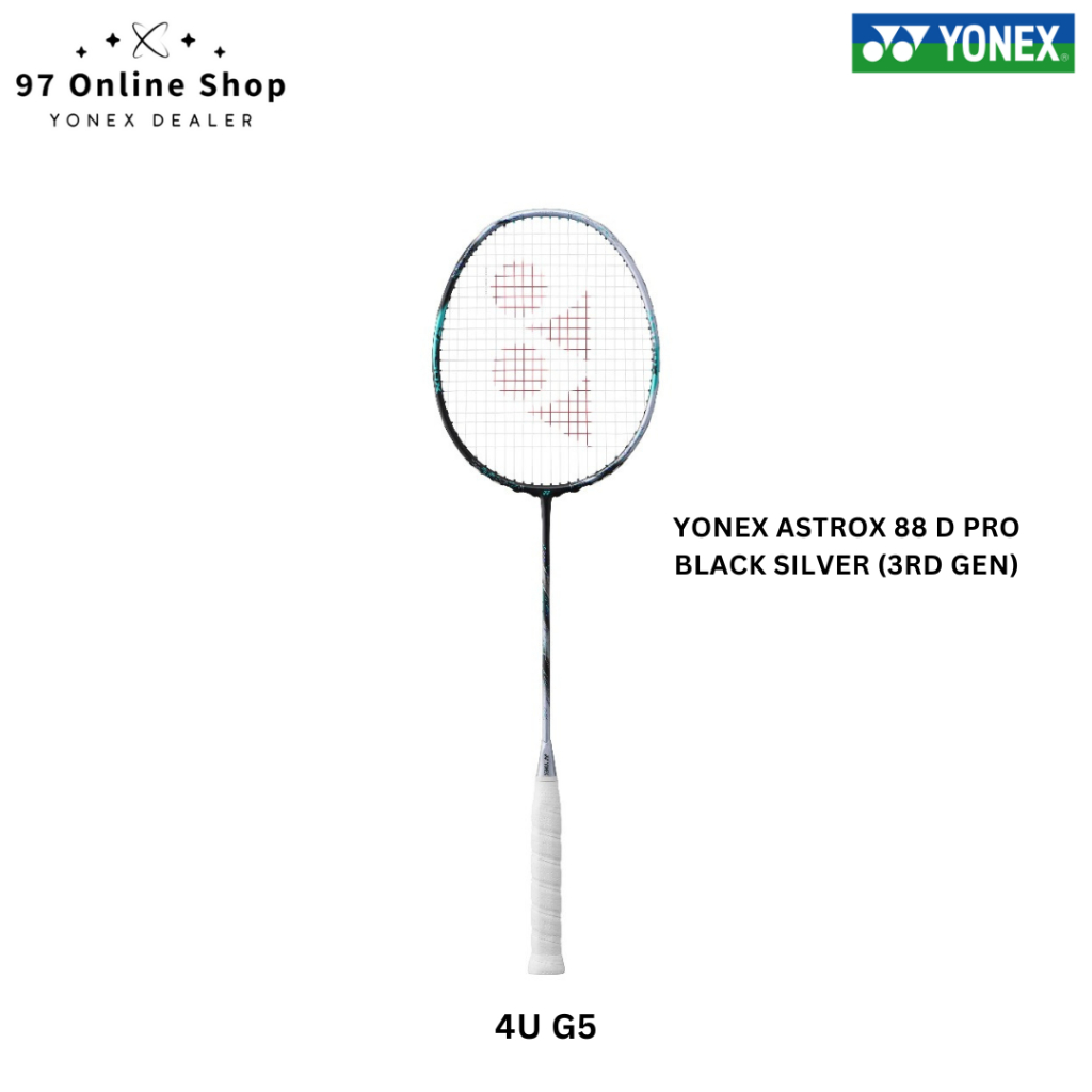 YONEX ASTROX 88 D PRO 3RD GEN ORIGINAL MADE IN JAPAN 4UG5 BLACK SILVER (SP)