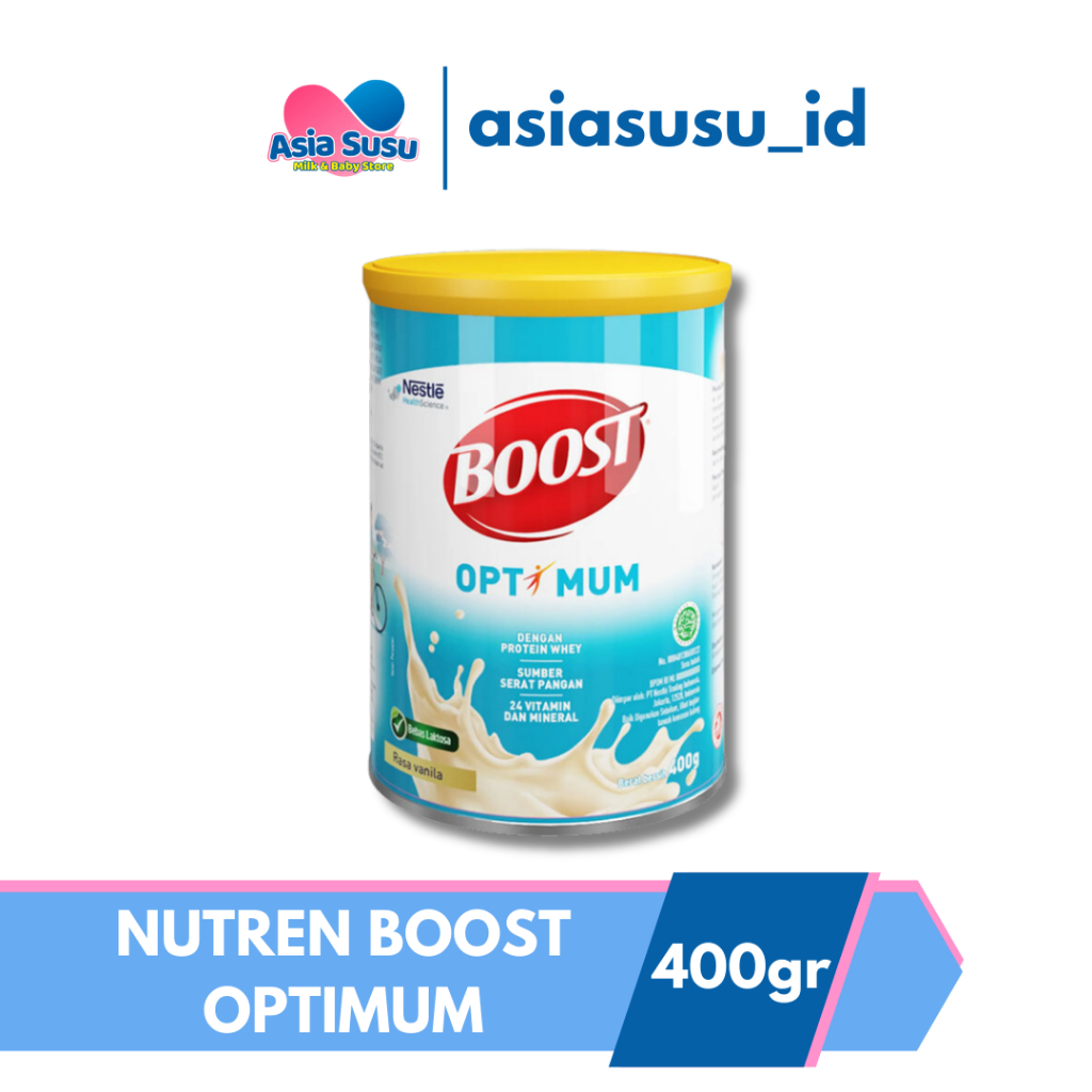 NUTREN BOOST OPTIMUM 400GR 800GR / SUSU ORANG TUA LANSIA