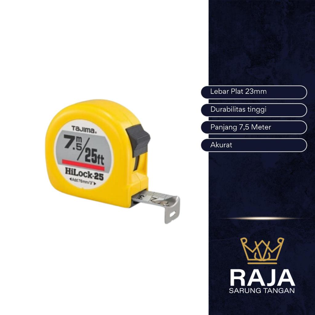 meteran tajima 7,5 meter