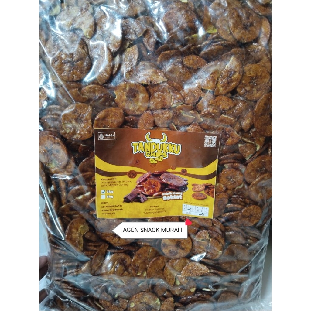PISANG COKLAT KOIN - PISANG TANDUK COKLAT - PISANG COKLAT RENYAH