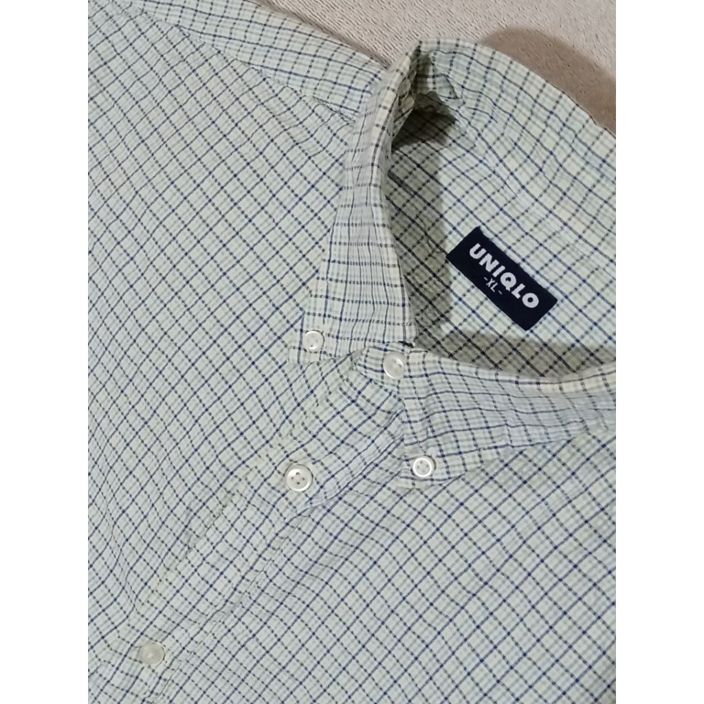 Kemeja Pendek UNIQLO Size XXL