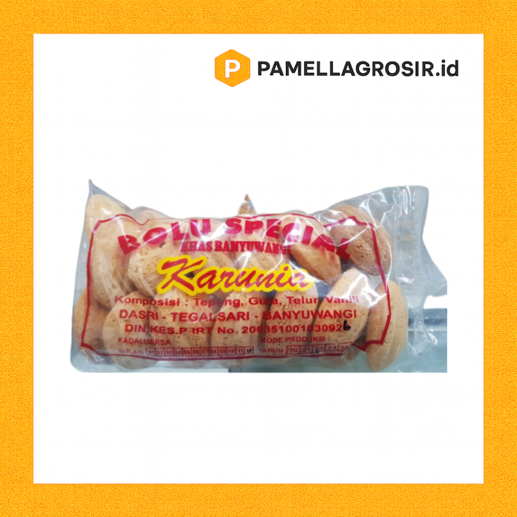 BOLU KERING / KLEMBEN / PLEMBEN / KUE BULUS MINI  KHAS BANYUWANGI  ISI 25 PCS  SNACK makanan ringan 