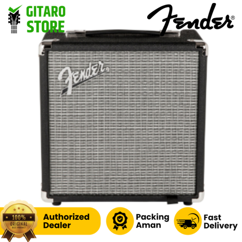 Amplifier Ampli Gitar Fender Rumble 15 V3 Bass Combo Amplifier Ori