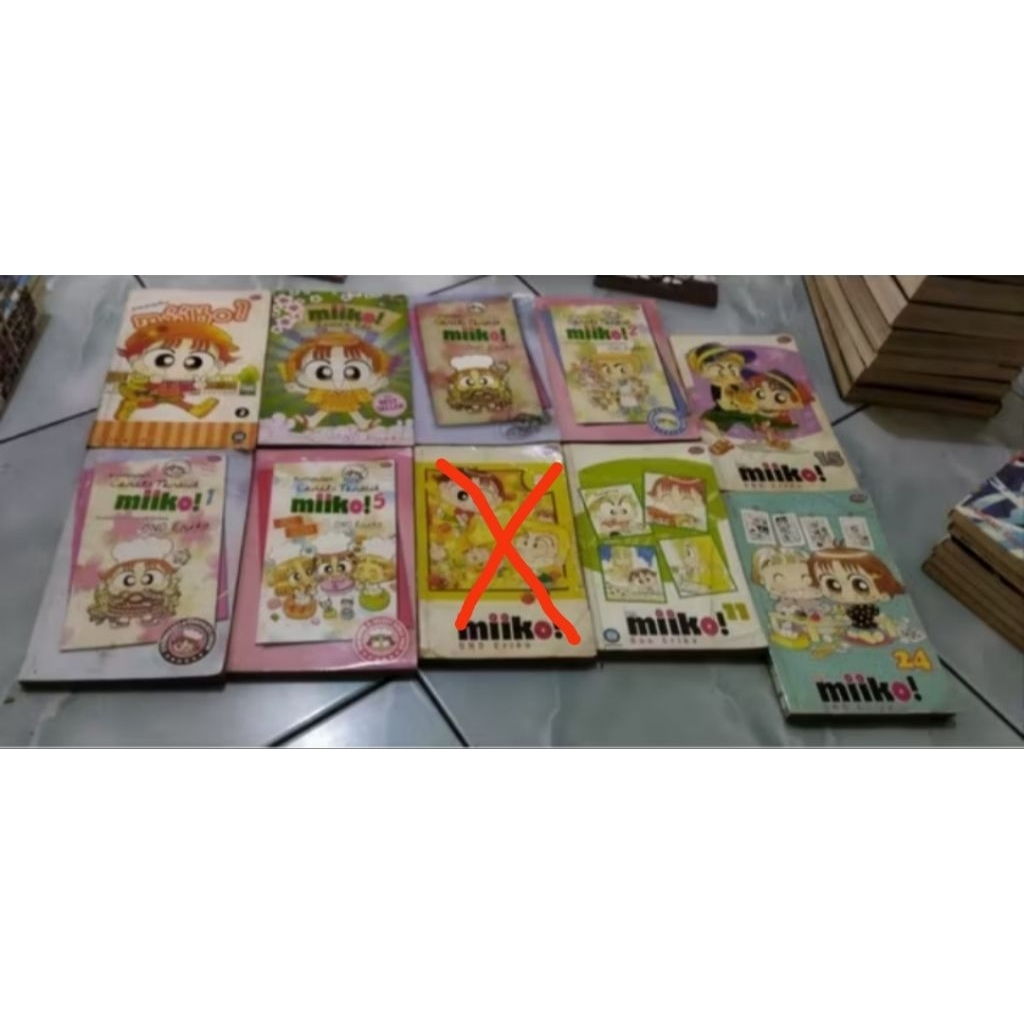 Paket komik Miiko dan Conan Movie